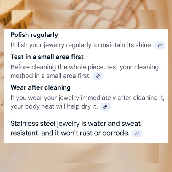 🔔Like for Notifications ✨Stainless Steel✨Sterling Silver✨18K Gold Plated✨ - Picture 5 of 7